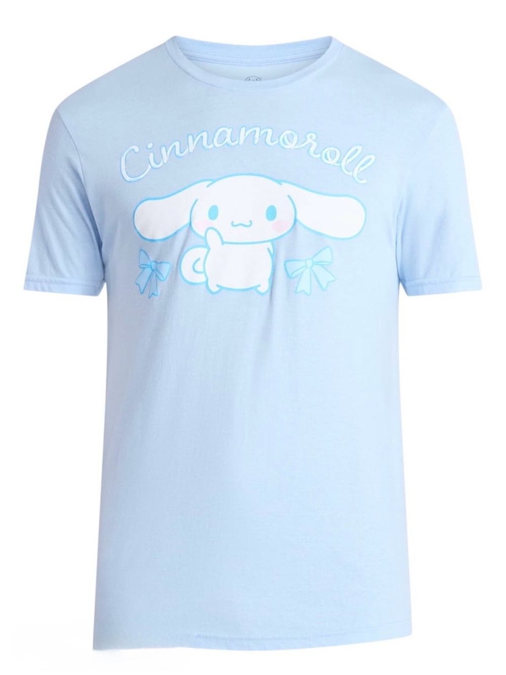 Sanrio Men’s Cinnamoroll Sky Blue Graphic Tee Shirt